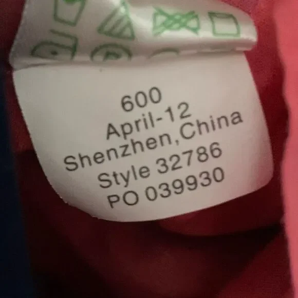 LILLY PULITZER Krissa Strapless Dress Multi Colorblock Pink Blue Size 6 - Picture 16 of 16